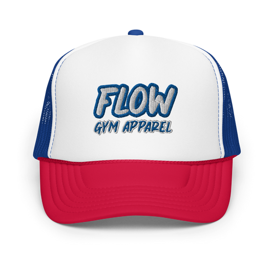 FLOW Foam trucker Hat (Embroidered)